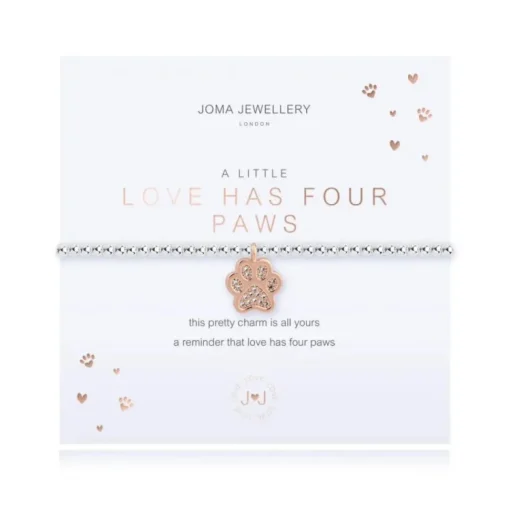 Joma Jewellery Bracelet - A Little Love Has Four Paws