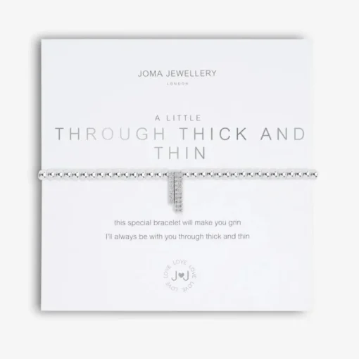 Joma Jewellery Bracelet - A Little Through Thick And Thin