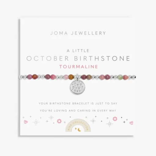 Joma Jewellery Bracelet - Children's A Little 'October' Birthstone