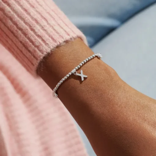 Joma Jewellery Bracelet - A Little Alphabet 'X'