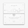 Joma Jewellery Bracelet - A Little With Love On Your Wedding Day