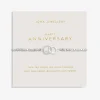Joma Jewellery Bracelet - Forever Yours Happy Anniversary
