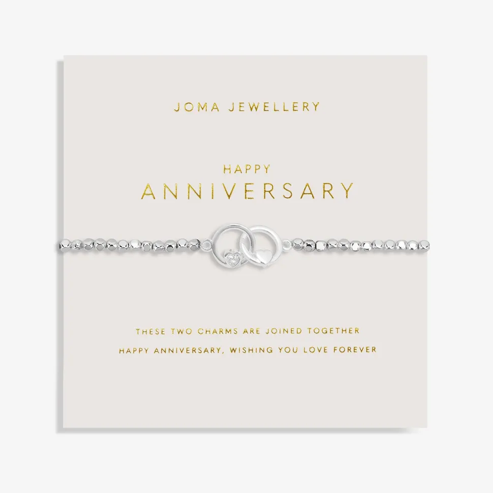 Joma Jewellery Bracelet - Forever Yours Happy Anniversary