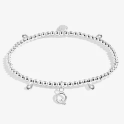 Joma Jewellery Bracelet - A Little Alphabet 'Q'