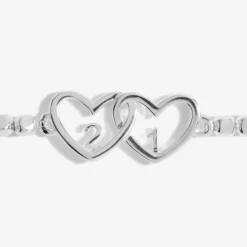 Joma Jewellery Bracelet - Forever Yours Happy 21st Birthday