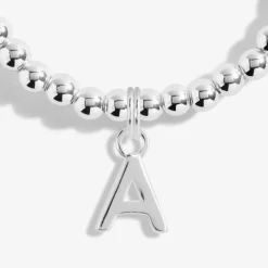 Joma Jewellery Bracelet - A Little Alphabet 'A'