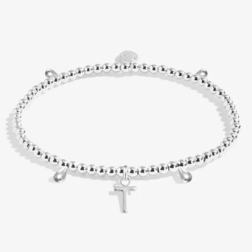 Joma Jewellery Bracelet - A Little Alphabet 'T'