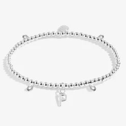 Joma Jewellery Bracelet - A Little Alphabet 'P'