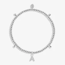 Joma Jewellery Bracelet - A Little Alphabet 'A'