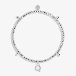 Joma Jewellery Bracelet - A Little Alphabet 'Q'