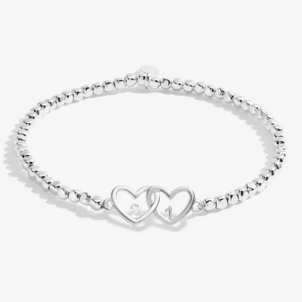 Joma Jewellery Bracelet - Forever Yours Happy 21st Birthday