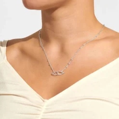 Joma Jewellery Forever Yours Necklace - Guardian Angel Silver Plated