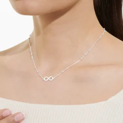 Joma Jewellery Forever Yours Necklace - Forever Friendship Silver Plated