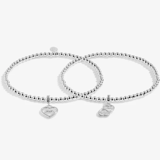 Joma Jewellery Linked Infinity Bracelet - Family Forever