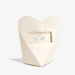 Joma Jewellery Mother's Day From The Heart Gift Box - Just For You Mum Earrings