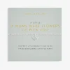 Joma Jewellery Mother's Day A Little Bracelet - If Mum's Were Flowers I'd Pick You