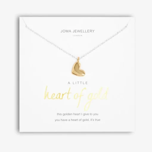 Joma Jewellery Necklace - A Little Heart Of Gold