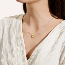 Joma Jewellery Necklace - A Little Heart Of Gold