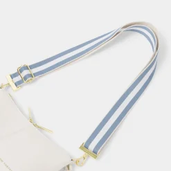 Katie Loxton Canvas Strap - Blue Aura Triple Stripe