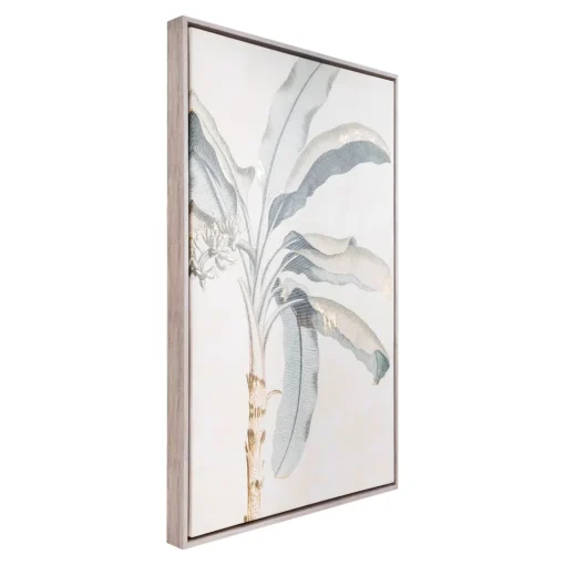 Splosh Exotic Left Palm Framed Canvas 94x64