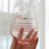 Splosh Mother's Day - Stemless Wine Glass