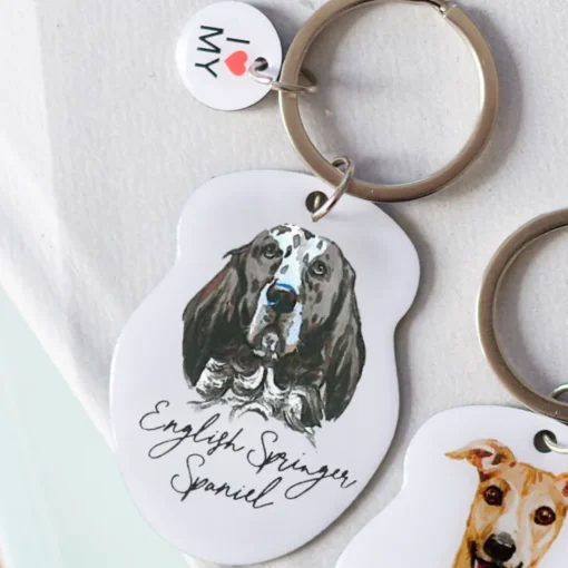 Splosh Pet Keyring - English Springer Spaniel