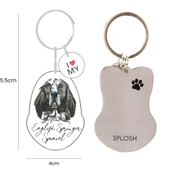 Splosh Pet Keyring - English Springer Spaniel