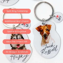 Splosh Pet Keyring - Jack Russell
