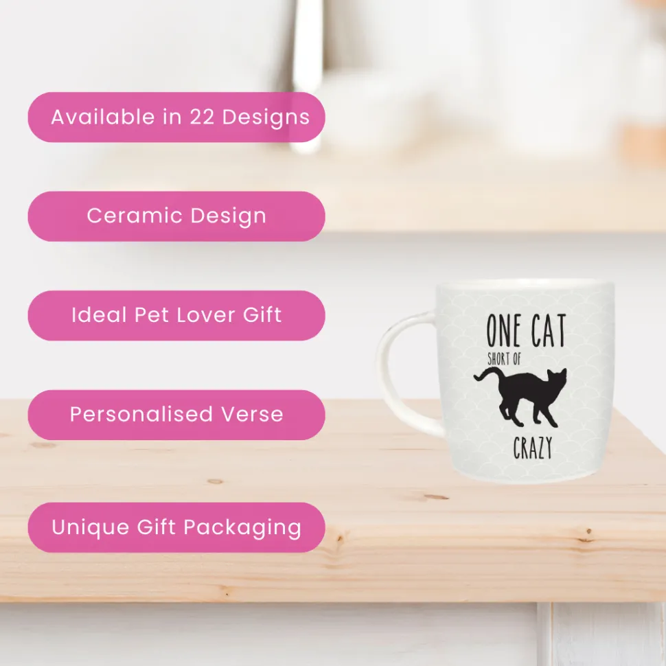 Splosh Pet Mugs - One Cat Short