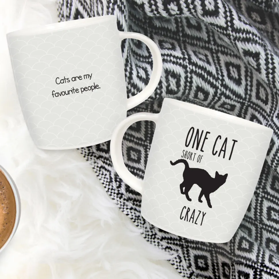 Splosh Pet Mugs - One Cat Short