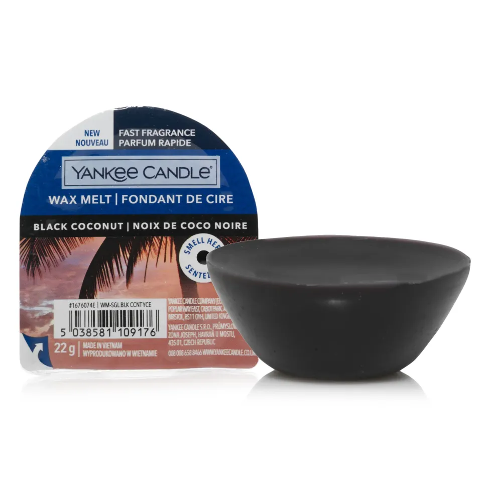 Yankee Candle Wax Melt Black Coconut